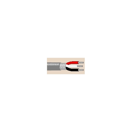 Belden Multi-Conductor Cable, AWM, 22 AWG, 3 C, Chrome, PVC, Stranded, 300V AC, Indoor, 1000 ft 8735 0601000